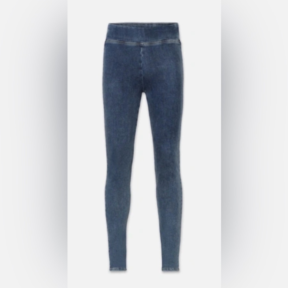 Frame Jet Set Skinny Crop Classic Blue Women's Jeans - Picture 2 of 13